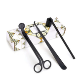 3 In 1 Candle Care Kit - Wick Trimmer, Whistle & Dipper Home Decor Home Fragrance Accessories