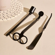 3 In 1 Candle Care Kit - Wick Trimmer, Whistle & Dipper Home Decor Home Fragrance Accessories