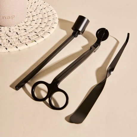 3 In 1 Candle Care Kit - Wick Trimmer, Whistle & Dipper Home Decor Home Fragrance Accessories