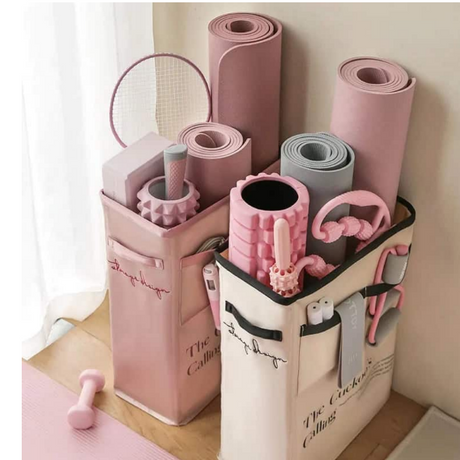 Large Capacity Yoga Storage Bag - Oxford Cloth Gym Equipment Organizer