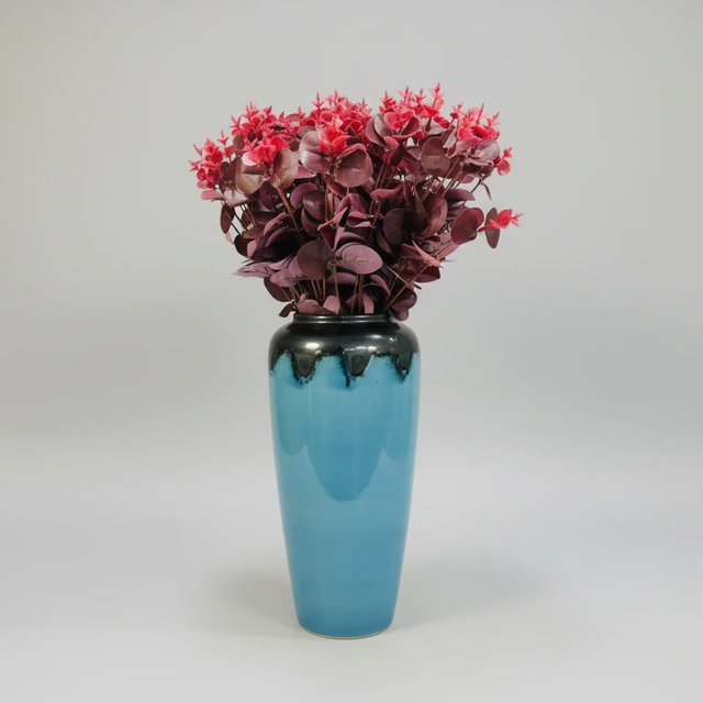 Ceramic Vase - 8cm Diameter x 35cm Length Home Decor Vases