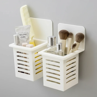 Set of 3 Simple Toothbrush Holder - White Home & Living Toothbrush Holders