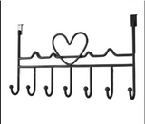 Heavy Duty Over the Door Hangers - Black