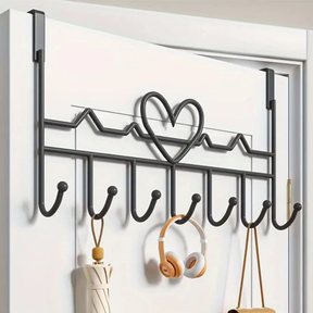 Heavy Duty Over the Door Hangers - Black Home & Living Closet Organizers