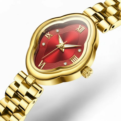 Watch - OLEVS Ladies 5666 Stainless Steel Water Resistant Travel Accessories Watches
