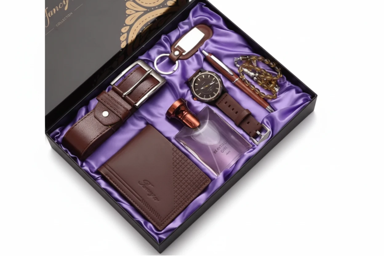 Gift Set - 7-in-1 Fancy Men's Exquisite Collection Gift Sets Outfit Sets