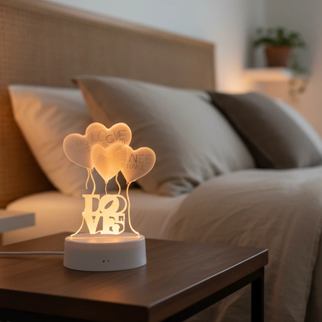 3D Lamp - Acrylic Visualization LED 10x15cm Home Decor Night Lights & Ambient Lighting