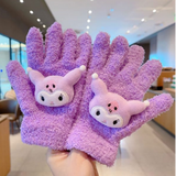 Winter Gloves - Cartoon Themed Woolen Mittens Age 3+ Home & Garden Gloves & Mittens