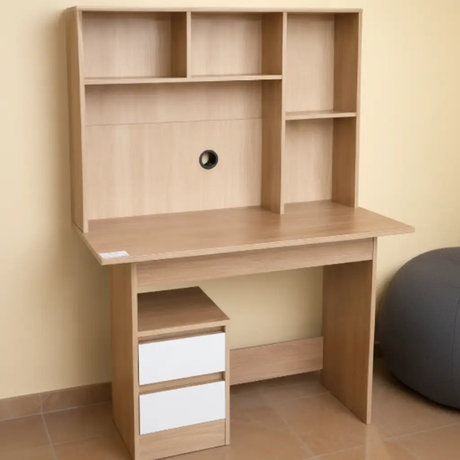 Computer Desk with Hutch, Drawers & Keyboard Tray Computer Desk Desks