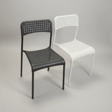 Perforated Plastic Dining Chair Dining Chair Kitchen & Dining Room Chairs