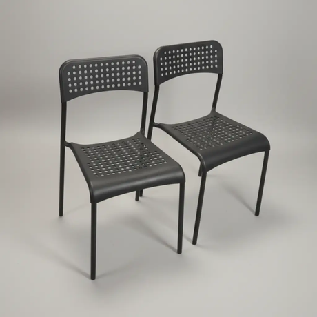 Perforated Plastic Dining Chair Dining Chair Kitchen & Dining Room Chairs