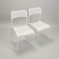 Perforated Plastic Dining Chair Dining Chair Kitchen & Dining Room Chairs