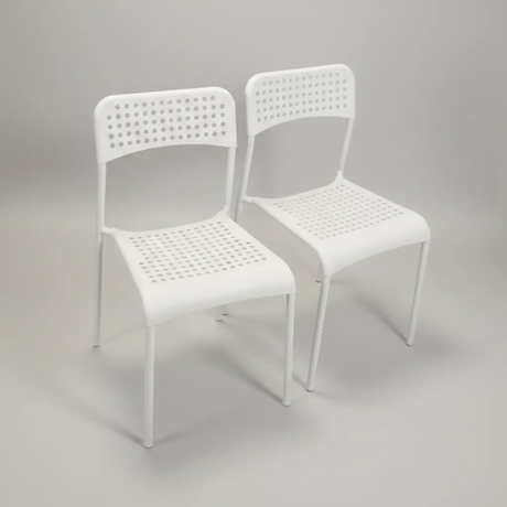 Perforated Plastic Dining Chair Dining Chair Kitchen & Dining Room Chairs
