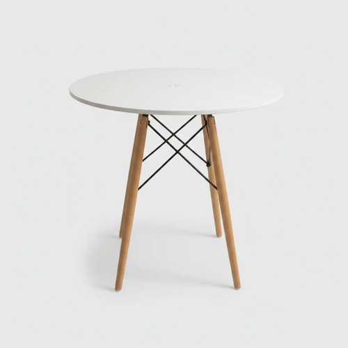 Round Eames-Style Dining Table Dining Table Kitchen & Dining Room Tables