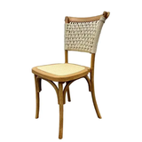 Woven Rope Back Dining Chair Dining Chair Dining Chairs