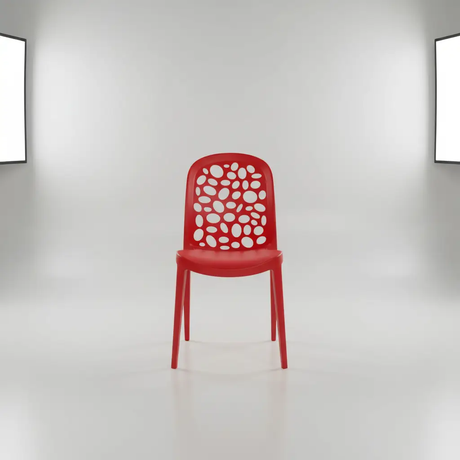 Spider Perforated Plastic Dining Chair Dining Chair Dining Chairs