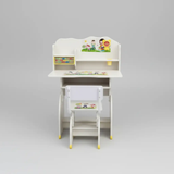 Kids Study Desk & Chair Set with Bookshelf Kids Furniture Kids' Desks