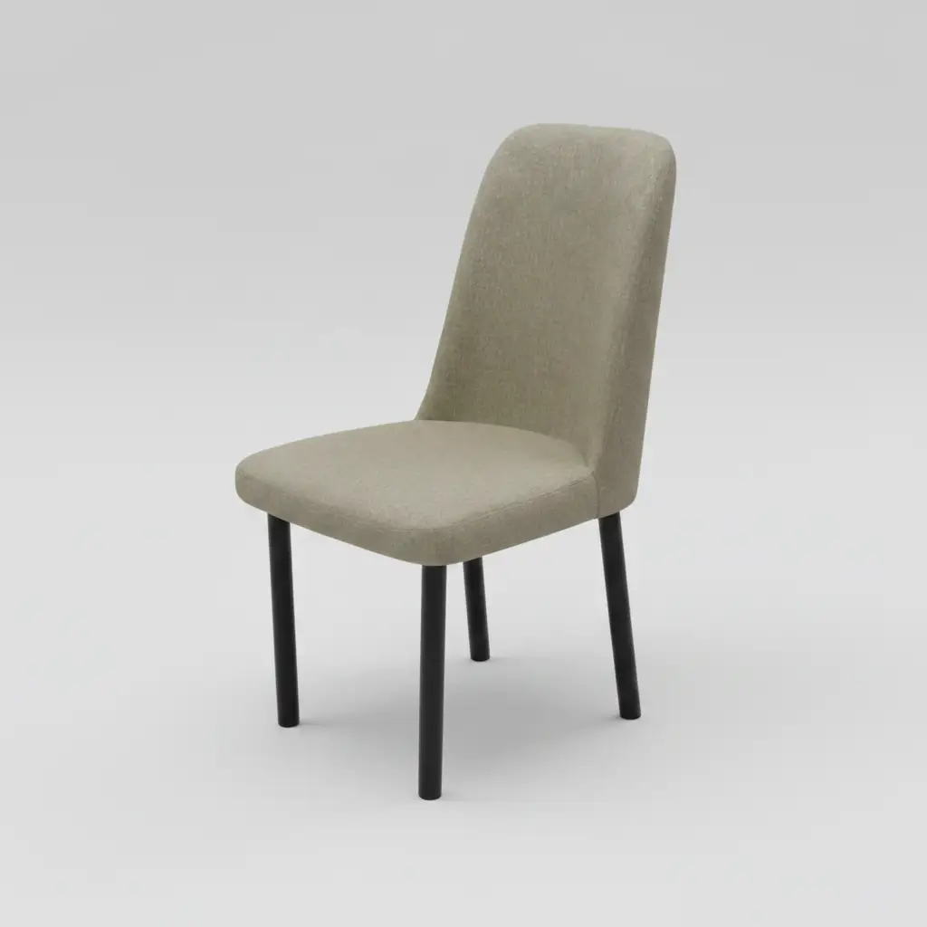 Curved Velvet Dining Chair set of 4 Dining Chair Dining Chairs