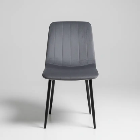 Curved Velvet Dining Chair set of 4 Dining Chair Dining Chairs