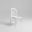 Spider Bubble-Back Plastic Dining Chair - 4 Colours Dining Chair Dining Chairs