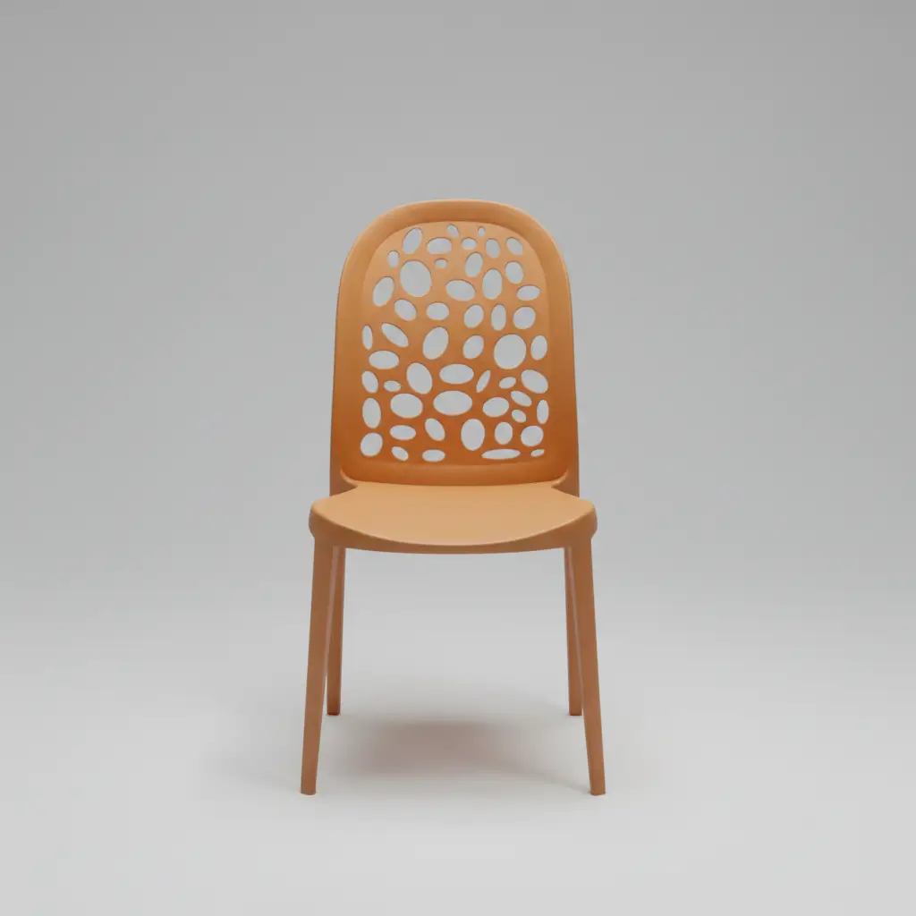 Spider Bubble-Back Plastic Dining Chair - 4 Colours Dining Chair Dining Chairs