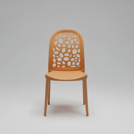 Spider Bubble-Back Plastic Dining Chair - 4 Colours Dining Chair Dining Chairs