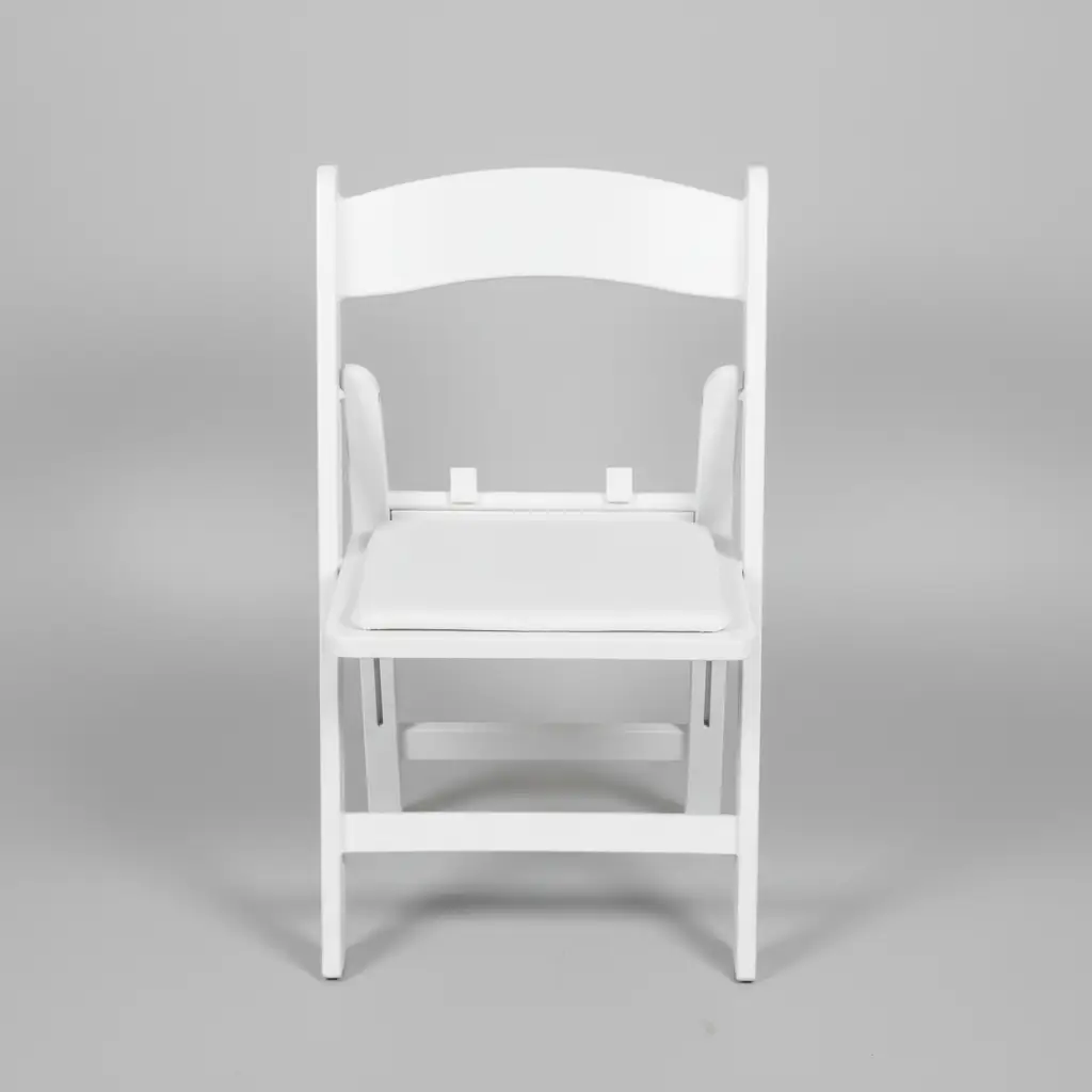 White Resin Folding Chair - Garden & Events Outdoor Chair Folding Chairs