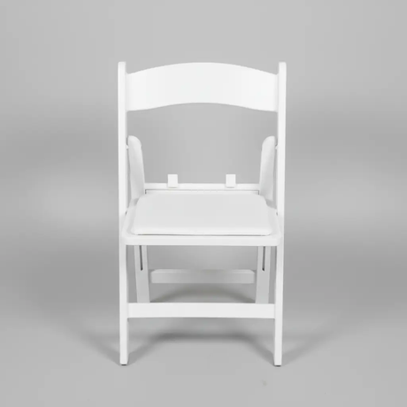 White Resin Folding Chair - Garden & Events Outdoor Chair Folding Chairs
