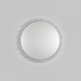 Round Crystal Shard Wall Mirror - Decorative Mirror Wall Mirrors