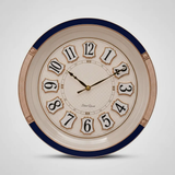 Navy & Gold Vintage Wall Clock - 30cm Silent Quartz Home Décor Wall Clocks