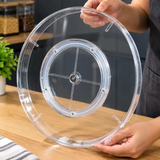 360° Rotating Clear Acrylic Bathroom Organiser Bathroom Storage Shower Caddies