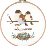 Cross Stitch Embroidery Kit - 20cm Hoop Craft Kit Needlecraft Kits