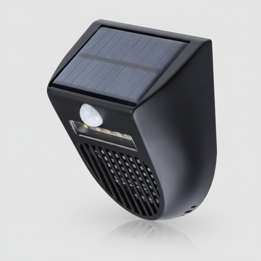 RGBW LED Solar Wall Light with PIR Sensor Solar Light Security Lights