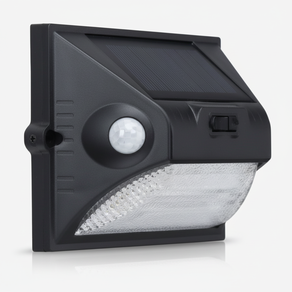 RGBW LED Solar Wall Light with PIR Sensor Solar Light Security Lights