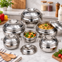 Signature Marcopolo Stainless Steel Hotpot Set - Mirror Finish Hotpot Set Tureens