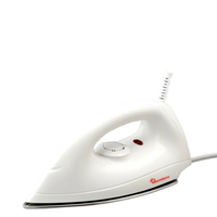 White Dry Iron RM/305 – 1000W Non-Stick Soleplate Electric Iron dry iron Irons