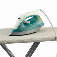 Green and White Steam Iron RM/306 – 1200W Non-Stick Soleplate with Dry, Spray & Steam Functions steamed iron Irons