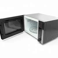 25 Liters Microwave + Grill Black - RM/326 Kitchen Appliances Microwave Ovens