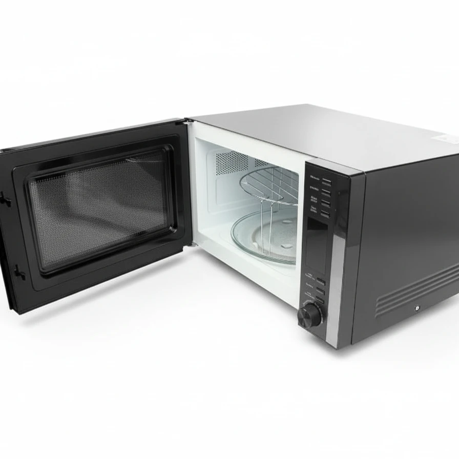 25 Liters Microwave + Grill Black - RM/326 Kitchen Appliances Microwave Ovens