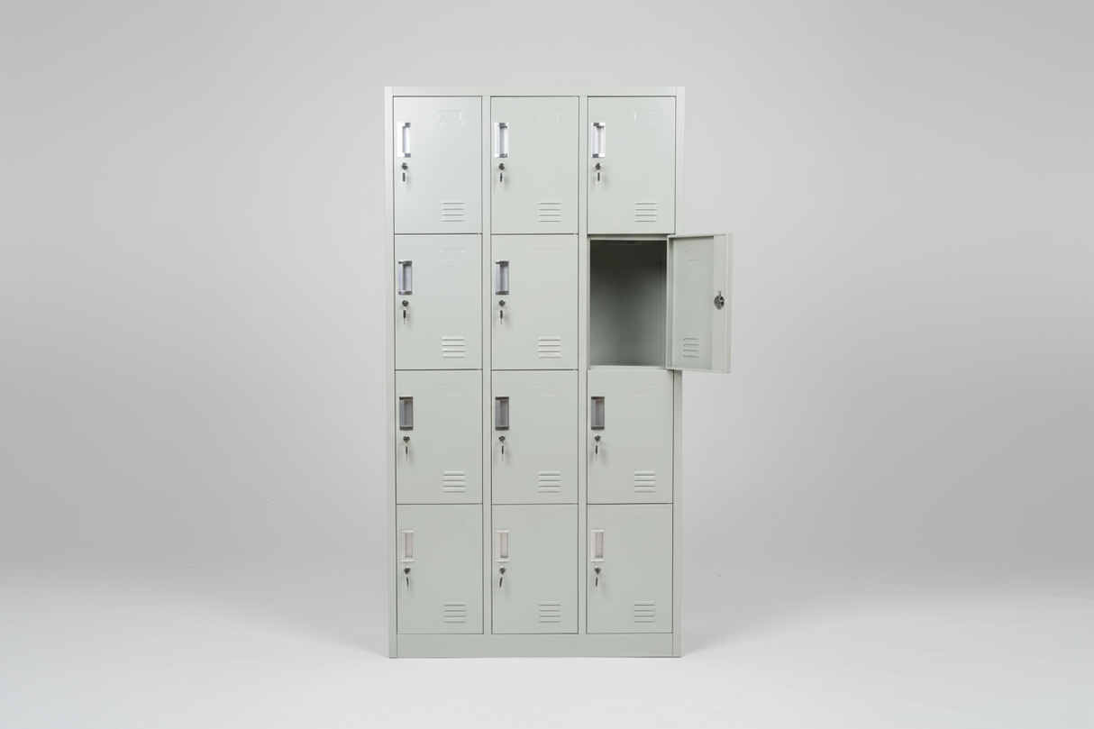 12-Drawer Locker Cabinet