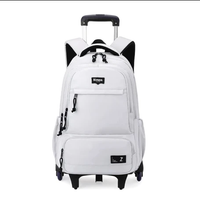 Rolling Trolley School Bag Waterproof Wheeled Backpack 43x23x34cm Bags & Luggage School Backpacks