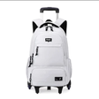 Rolling Trolley School Bag Waterproof Wheeled Backpack 43x23x34cm Bags & Luggage School Backpacks