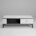 Sleek Modern Coffee Table with Storage Drawer Furniture Coffee Tables