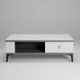 Sleek Modern Coffee Table with Storage Drawer