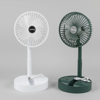 Telescopic Mini Foldable Fan 9W Expandable Height Home Appliances Desk & Pedestal Fans