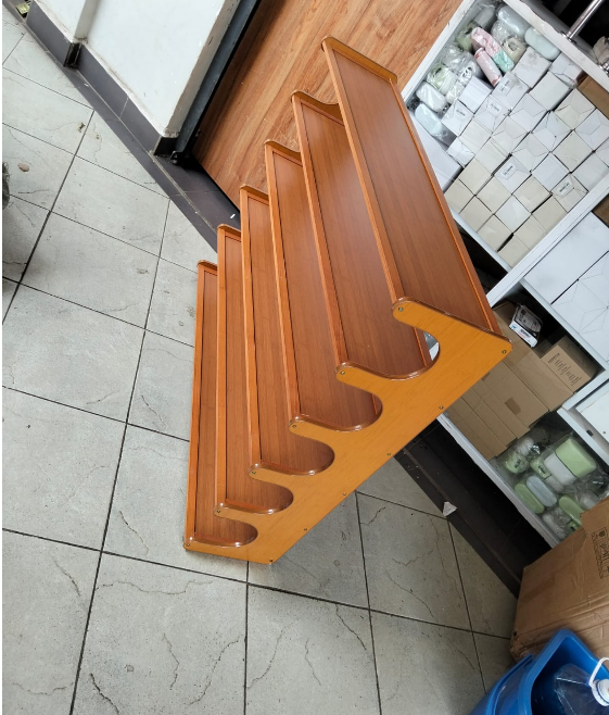 6 Layer Bamboo Shoe Rack Holds 30-36 Pairs