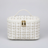Tweed Luxury Cosmetic Bag Organizer Beauty & Personal Care Makeup Bags