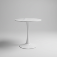Dining Table - Modern Round with Tulip Base