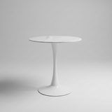 Dining Table - Modern Round with Tulip Base