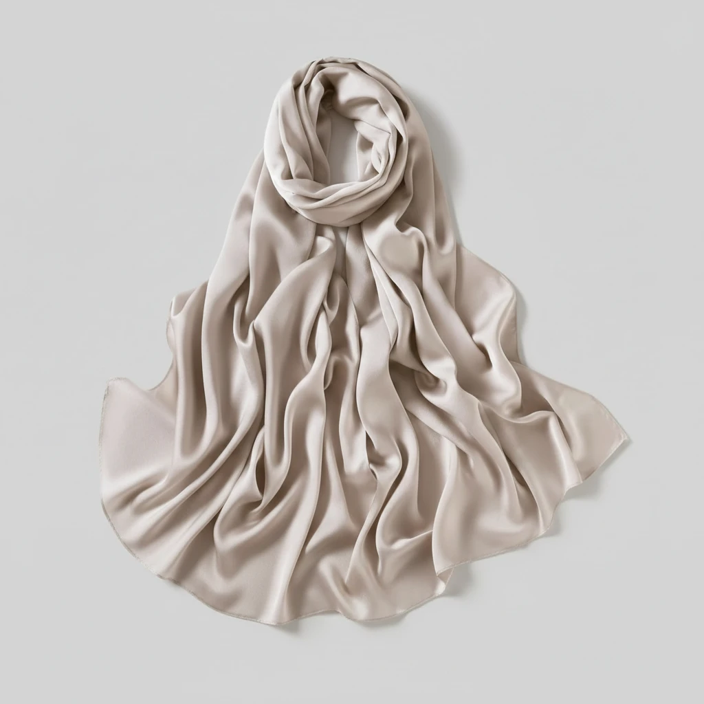 Scarf Set - Luxury Plain Silk Winter Cashmere Shawl for Women Bags & Luggage Scarves & Shawls